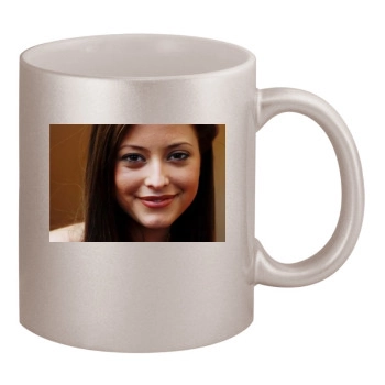 Holly Valance 11oz Metallic Silver Mug