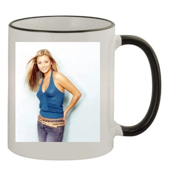 Holly Valance 11oz Colored Rim & Handle Mug