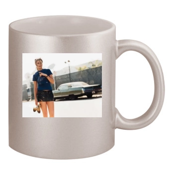 Holly Valance 11oz Metallic Silver Mug