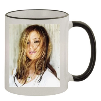 Holly Valance 11oz Colored Rim & Handle Mug