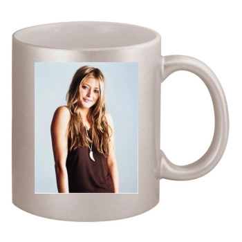 Holly Valance 11oz Metallic Silver Mug