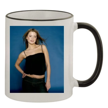 Holly Valance 11oz Colored Rim & Handle Mug