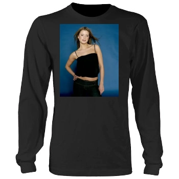 Holly Valance Men's Heavy Long Sleeve TShirt