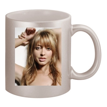 Holly Valance 11oz Metallic Silver Mug