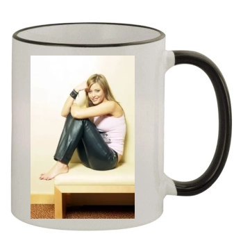 Holly Valance 11oz Colored Rim & Handle Mug