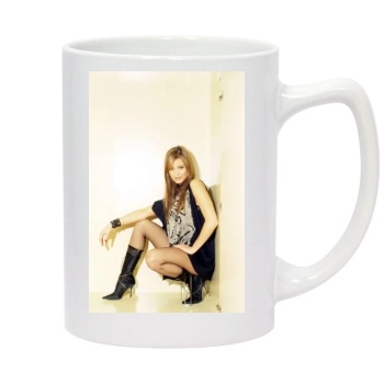 Holly Valance 14oz White Statesman Mug