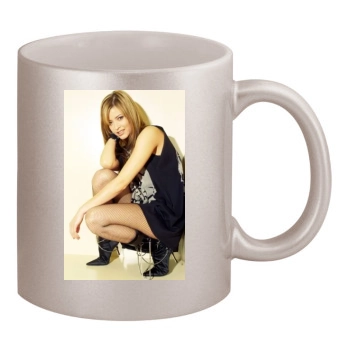 Holly Valance 11oz Metallic Silver Mug