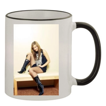 Holly Valance 11oz Colored Rim & Handle Mug