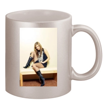 Holly Valance 11oz Metallic Silver Mug