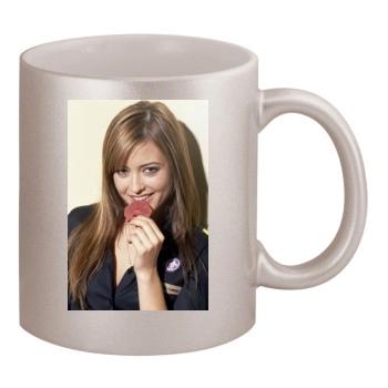 Holly Valance 11oz Metallic Silver Mug