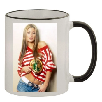 Holly Valance 11oz Colored Rim & Handle Mug