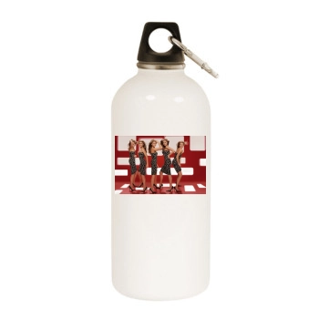 Holly Valance White Water Bottle With Carabiner