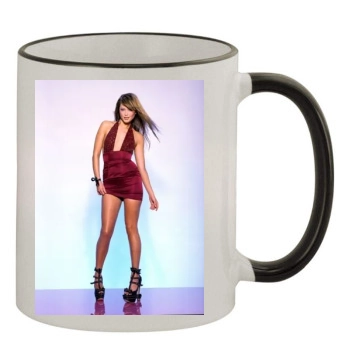 Holly Valance 11oz Colored Rim & Handle Mug