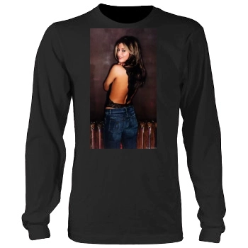 Holly Valance Men's Heavy Long Sleeve TShirt