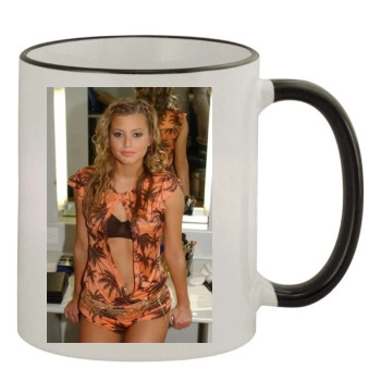 Holly Valance 11oz Colored Rim & Handle Mug