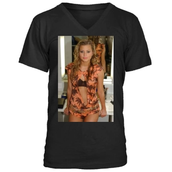 Holly Valance Men's V-Neck T-Shirt