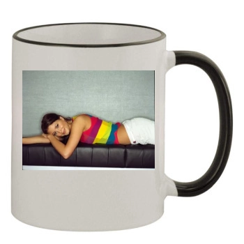 Holly Valance 11oz Colored Rim & Handle Mug