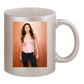 Holly Valance 11oz Metallic Silver Mug