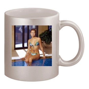 Holly Valance 11oz Metallic Silver Mug