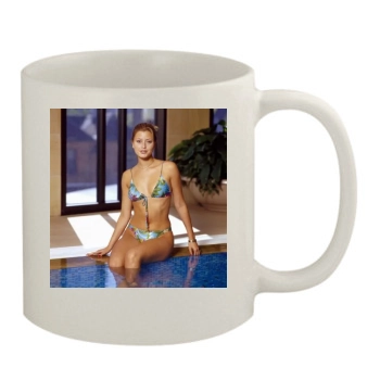 Holly Valance 11oz White Mug