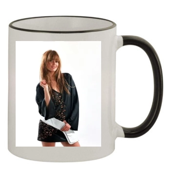 Holly Valance 11oz Colored Rim & Handle Mug