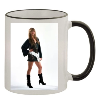 Holly Valance 11oz Colored Rim & Handle Mug