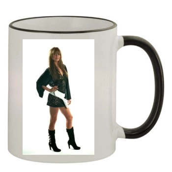 Holly Valance 11oz Colored Rim & Handle Mug