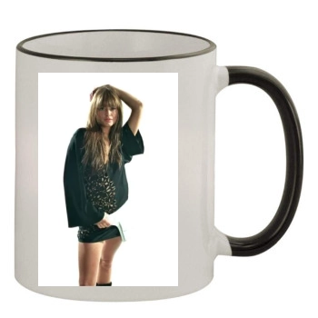 Holly Valance 11oz Colored Rim & Handle Mug