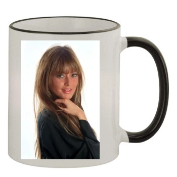 Holly Valance 11oz Colored Rim & Handle Mug