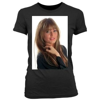 Holly Valance Women's Junior Cut Crewneck T-Shirt