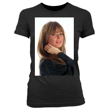 Holly Valance Women's Junior Cut Crewneck T-Shirt