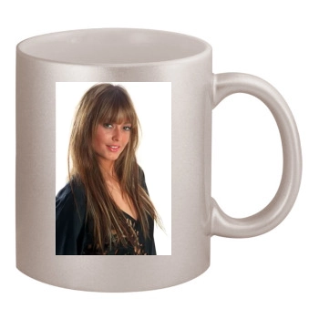 Holly Valance 11oz Metallic Silver Mug