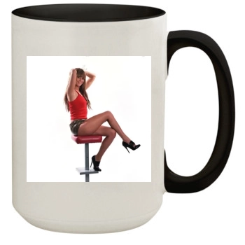 Holly Valance 15oz Colored Inner & Handle Mug