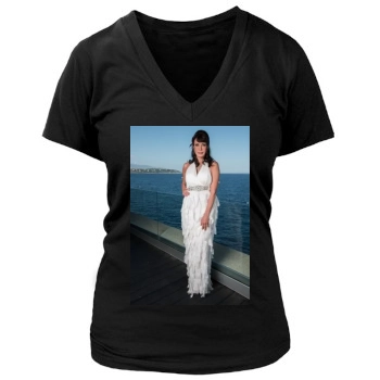 Hunter Tylo Women's Deep V-Neck TShirt