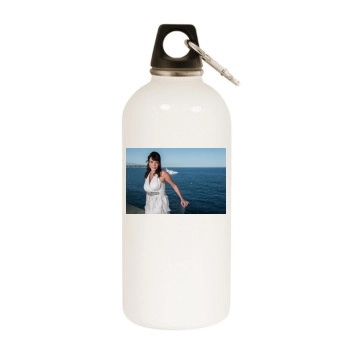 Hunter Tylo White Water Bottle With Carabiner