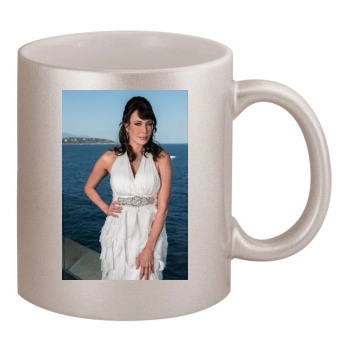 Hunter Tylo 11oz Metallic Silver Mug