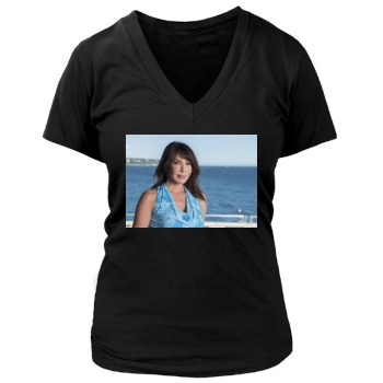 Hunter Tylo Women's Deep V-Neck TShirt