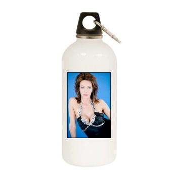 Hunter Tylo White Water Bottle With Carabiner