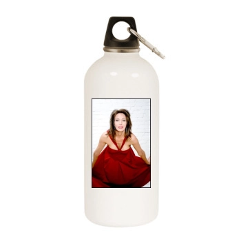 Hunter Tylo White Water Bottle With Carabiner