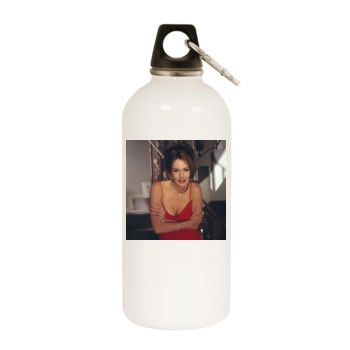 Hunter Tylo White Water Bottle With Carabiner