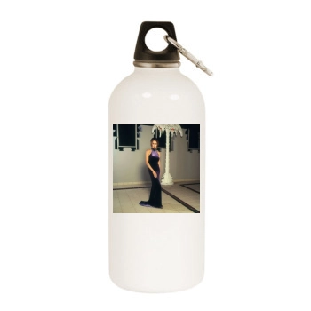 Hunter Tylo White Water Bottle With Carabiner