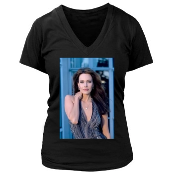 Hunter Tylo Women's Deep V-Neck TShirt