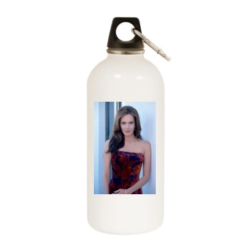 Hunter Tylo White Water Bottle With Carabiner