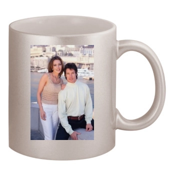 Hunter Tylo 11oz Metallic Silver Mug