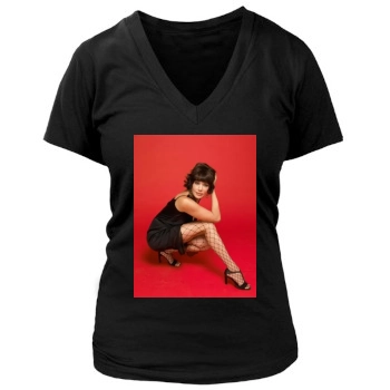 Hunter Tylo Women's Deep V-Neck TShirt