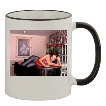 Hunter Tylo 11oz Colored Rim & Handle Mug