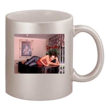 Hunter Tylo 11oz Metallic Silver Mug