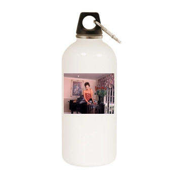 Hunter Tylo White Water Bottle With Carabiner