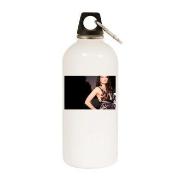 Hunter Tylo White Water Bottle With Carabiner