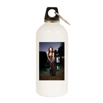 Hunter Tylo White Water Bottle With Carabiner